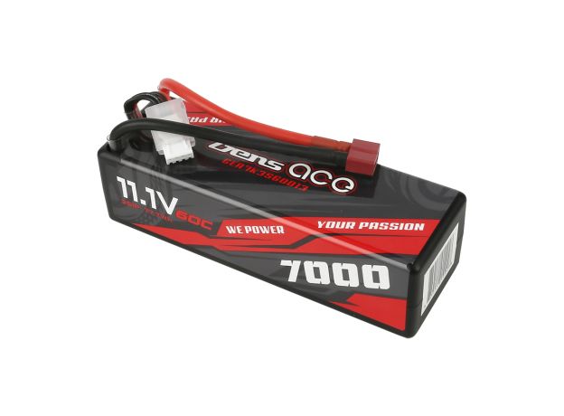 Gens ace 7000mAh 3S 60C 11.1V LiPo Batarya | Sert Kasalı | Deans Konnektör | Car Classic (Non-G-Tech)