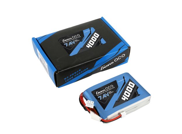 Gens ace 4000mAh 2S 7.4V LiPo Batarya | JST-EHR Konnektör | TX&RX