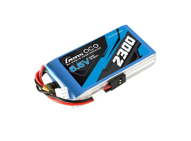 Gens ace 2300mAh 2S 6.6V LiFe Batarya | JR-3P Konnektör | TX&RX