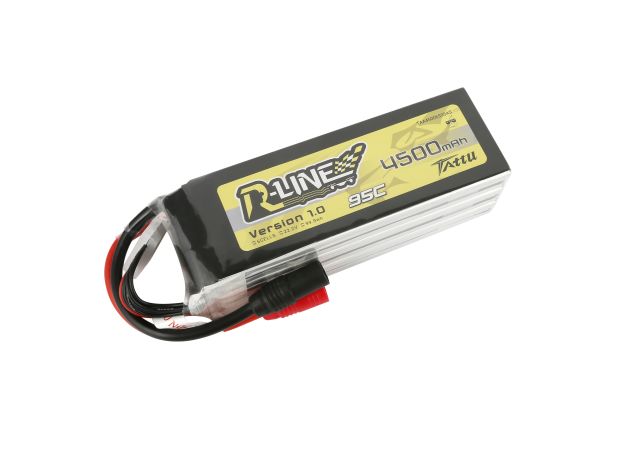 Tattu 4500mAh 6S 95C 22.2V LiPo Batarya | AS150 Konnektör | R-Line 1.0