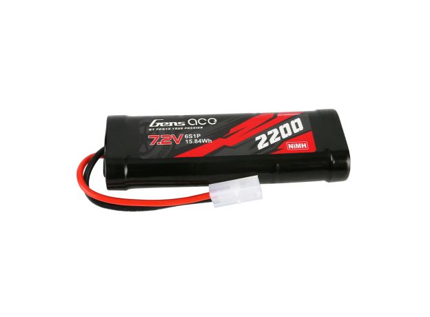 Gens ace 2200mAh 6S 7.2V Batarya | Tamiya Konnektör | NiMH
