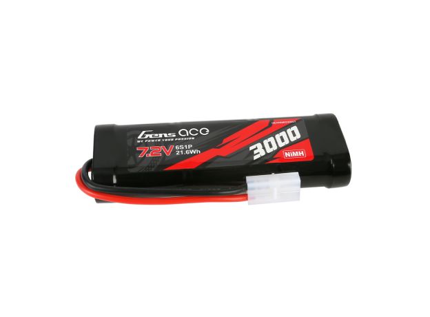 Gens ace 3000mAh 6S 7.2V Batarya | Tamiya Konnektör | NiMH