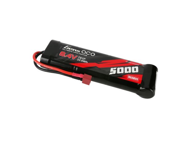 Gens ace 5000mAh 7S 8.4V Flat Batarya | Deans Konnektör | NiMH