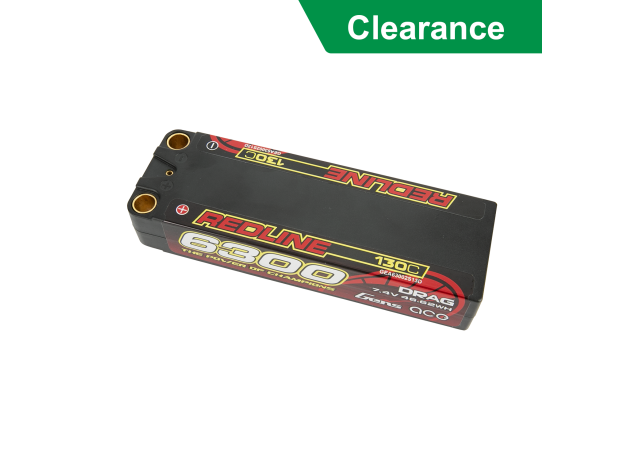 Gens ace 6300mAh 2S 130C 7.4V LiPo Batarya | 8.0mm bullet | Kırmızıline 1.0