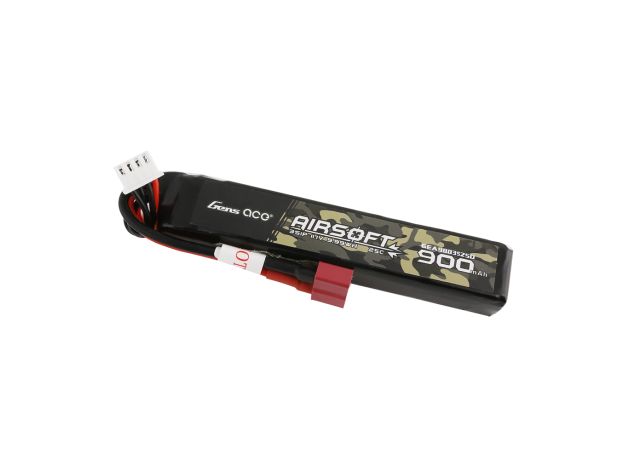 Gens ace 900mAh 3S 25C 11.1V LiPo Batarya | Deans Konnektör | Airsoft