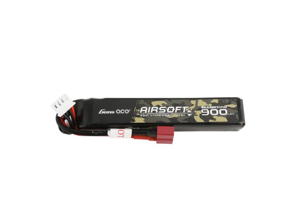 Gens ace 900mAh 3S 25C 11.1V LiPo Batarya | Deans Konnektör | Airsoft