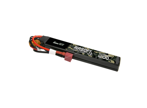Gens ace 1200mAh 3S 25C 11.1V LiPo Batarya | Deans Konnektör | Airsoft