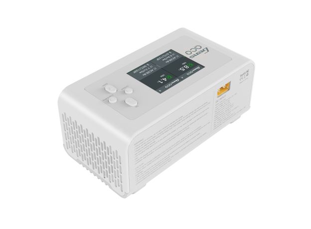 Gens ace iMars Dual Akıllı Şarj Cihazı | AC 200W / DC 300W×2 | 15A | 1-6S | 2 Kanallı | Beyaz