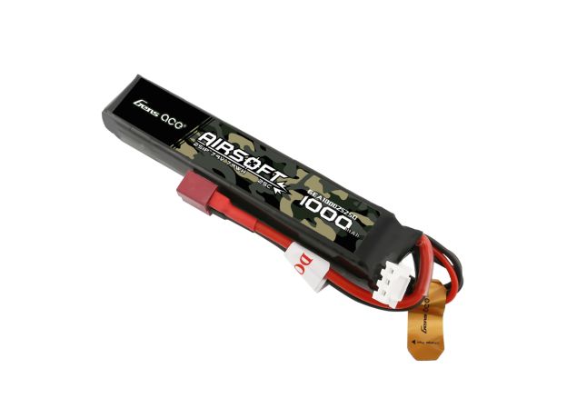 Gens ace 1000mAh 2S 25C 7.4V LiPo Batarya | Deans Konnektör | Airsoft