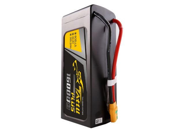 Tattu 16000mAh 6S 15C 22.2V Smart LiPo Batarya | XT90-S Konnektör | Tattu Plus