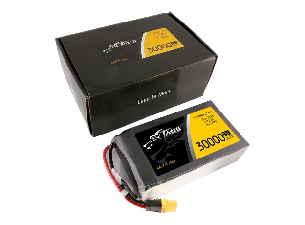 Tattu 30000mAh 6S 25C 22.2V LiPo Batarya | AS150U-F Konnektör | UAV Classic