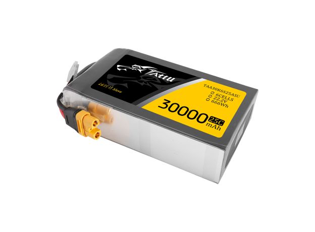 Tattu 30000mAh 6S 25C 22.2V LiPo Batarya | AS150U-F Konnektör | UAV Classic