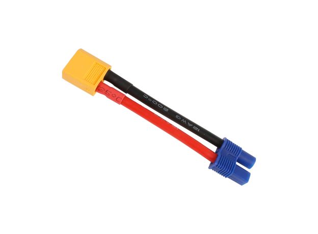 XT60 male to EC3 female adapter