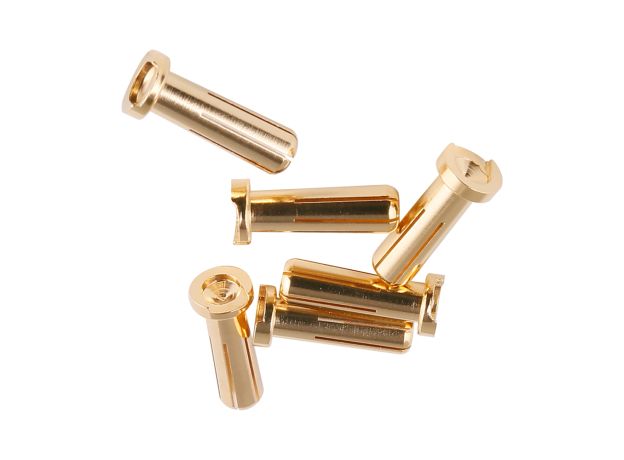 Gens ace 5.0mm bullet Konnektör (6pcs)