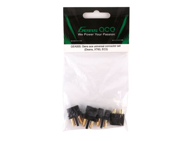 Gens ace universal Konnektör set (Deans, XT60, EC3)
