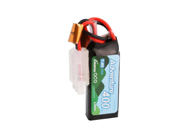 Gens ace 400mAh 2S 35C 7.4V LiPo Batarya | JST Konnektör | Adventure (Non-G-Tech)