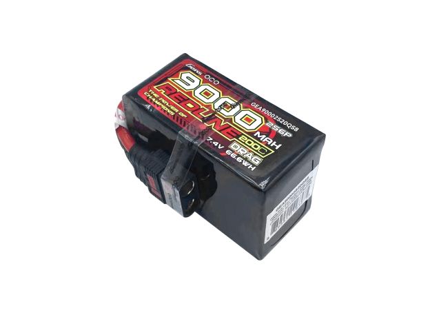 Gens ace 9000mAh 2S 200C 7.4V LiPo Batarya | QS8 Konnektör | Kırmızıline 1.0