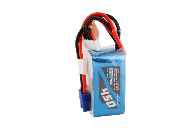 Gens ace 450mAh 4S 45C 14.8V LiPo Batarya | EC2 Konnektör | Air Classic (Non-G-Tech)