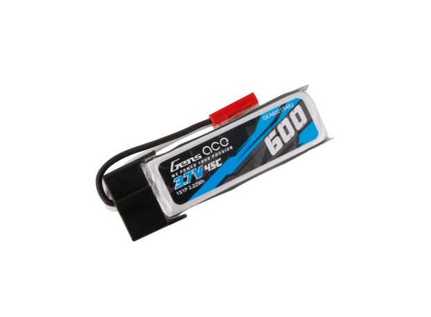 Gens ace 600mAh 1S 45C 3.7V LiPo Batarya | JST-SYP Konnektör | Air Classic