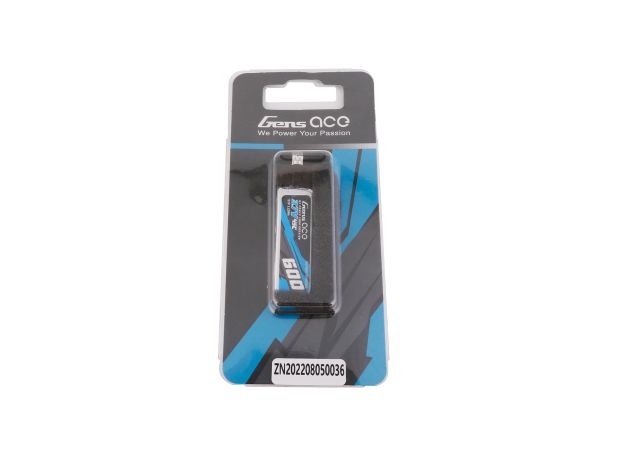 Gens ace 600mAh 1S 45C 3.7V LiPo Batarya | JST-PHR Konnektör | Air Classic