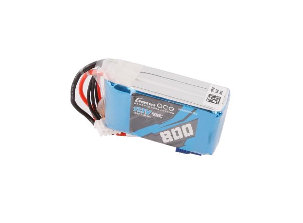 Gens ace 800mAh 3S 45C 11.1V LiPo Batarya | EC2 Konnektör | Air Classic (Non-G-Tech)