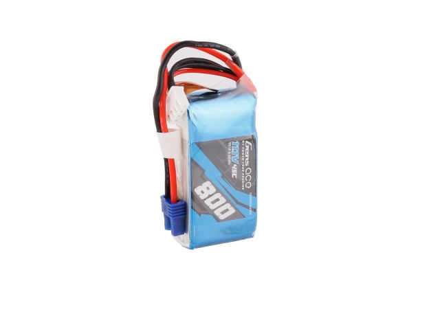 Gens ace 800mAh 3S 45C 11.1V LiPo Batarya | EC2 Konnektör | Air Classic (Non-G-Tech)