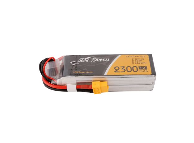 Tattu 2300mAh 4S 75C 14.8V LiPo Batarya | XT60 Konnektör | UAV Classic