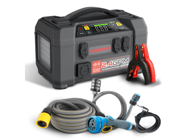 AW401 Lokithor AW401 Jump Starter with Car Washer