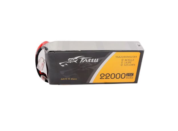 Tattu 22000mAh 4S 25C 14.8V LiPo Batarya | XT90-S Konnektör | UAV Classic