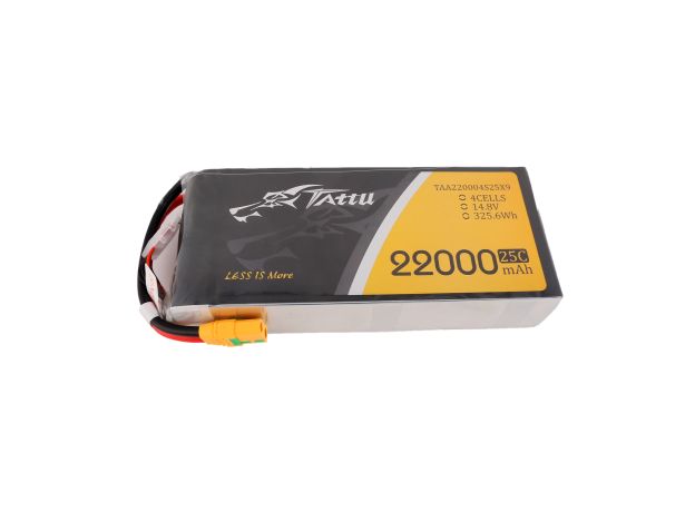 Tattu 22000mAh 4S 25C 14.8V LiPo Batarya | XT90-S Konnektör | UAV Classic