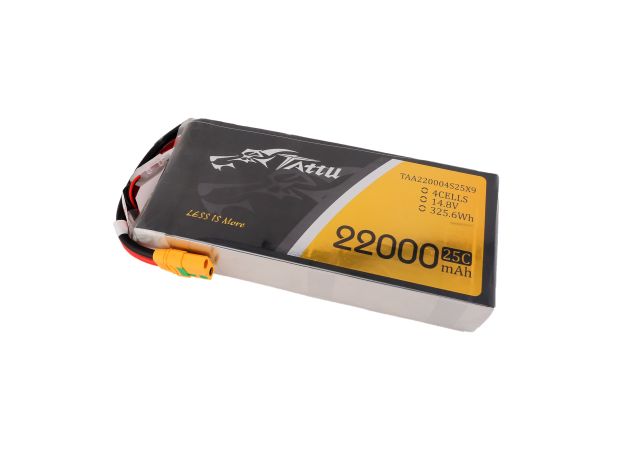 Tattu 22000mAh 4S 25C 14.8V LiPo Batarya | XT90-S Konnektör | UAV Classic