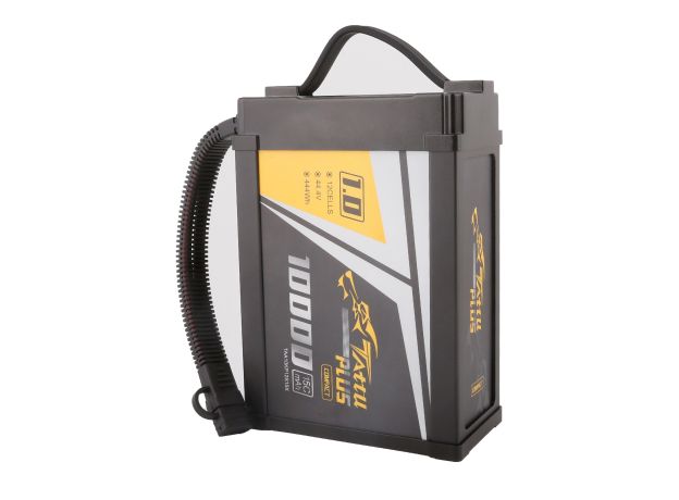 Tattu 10000mAh 12S 15C 44.4V Smart LiPo Batarya | XT90-S Konnektör | Tattu Plus 1.0 (Compact Version)