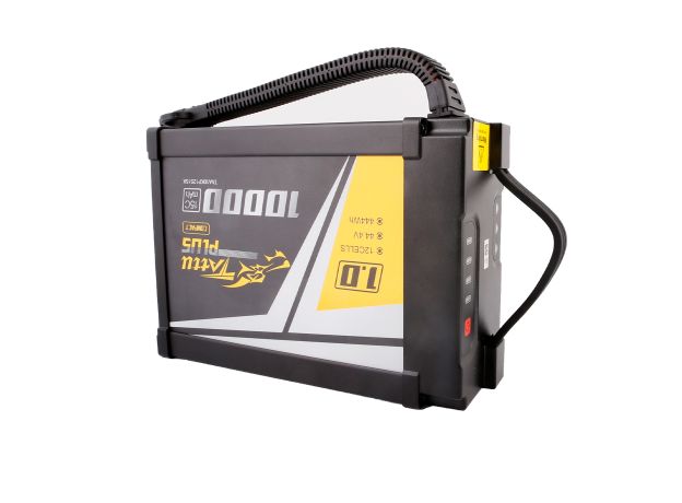 Tattu 10000mAh 12S 15C 44.4V Smart LiPo Batarya | XT90-S Konnektör | Tattu Plus 1.0 (Compact Version)
