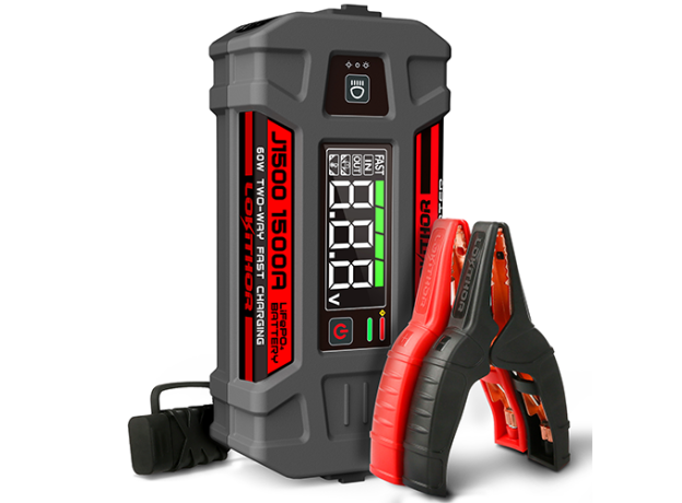 Lokithor J1500 1000A 12V LiFePO4 Takviye Cihazı 46Wh
