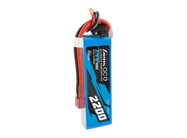 Gens ace 2200mAh 2S 45C 7.4V LiPo Batarya | Deans Konnektör | Air Classic