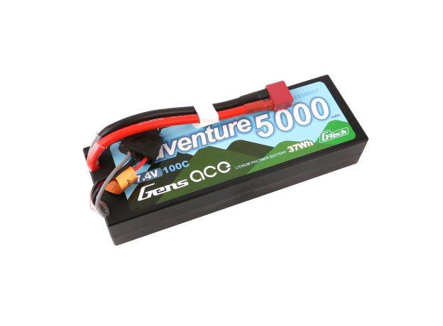 Gens ace 5000mAh 2S 100C 7.4V LiPo Batarya | Deans Konnektör | Adventure