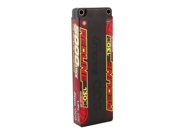 Gens ace 5000mAh 2S 130C 7.4V LiPo Batarya | 5.0mm bullet | Kırmızıline 1.0