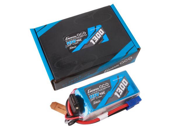 Gens ace 1300mAh 3S 45C 11.1V LiPo Batarya | EC3 Konnektör | Air Classic