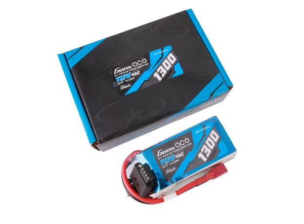 Gens ace 1300mAh 3S 45C 11.1V LiPo Batarya | Deans Konnektör | Air Classic