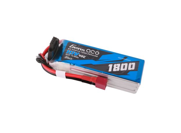 Gens ace 1800mAh 3S 45C 11.1V LiPo Batarya | Deans Konnektör | Air Classic