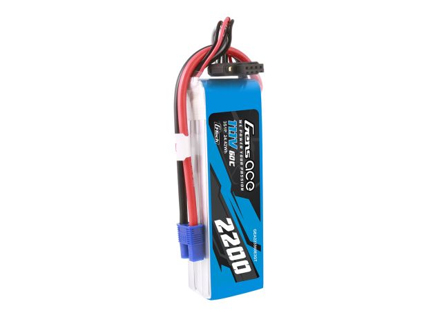 Gens ace 2200mAh 3S 60C 11.1V LiPo Batarya | EC3 Konnektör | Air Classic