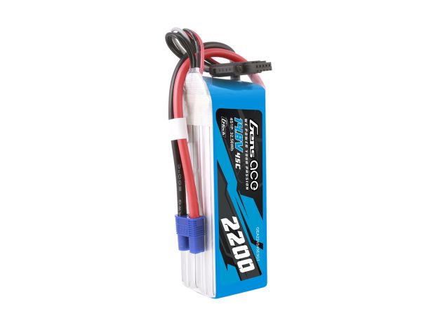 Gens ace 2200mAh 4S 45C 14.8V LiPo Batarya | EC3 Konnektör | Air Classic