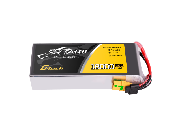 Tattu 16000mAh 4S 30C 14.8V LiPo Batarya | XT90S-F Konnektör | UAV Classic