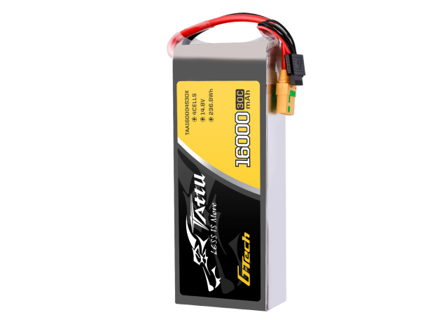 Tattu 16000mAh 4S 30C 14.8V LiPo Batarya | XT90S-F Konnektör | UAV Classic