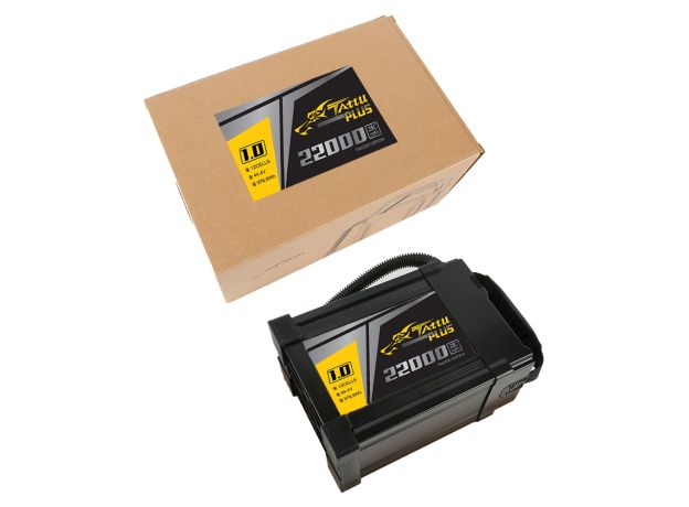 Tattu 22000mAh 12S 25C 44.4V Smart LiPo Batarya | AS150 Konnektör | Tattu Plus