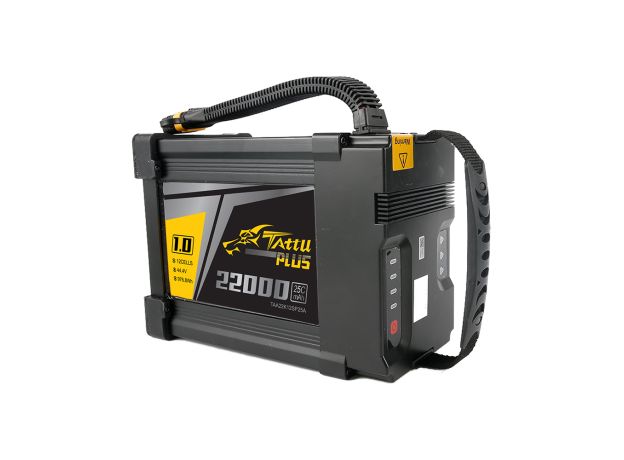 Tattu 22000mAh 12S 25C 44.4V Smart LiPo Batarya | AS150 Konnektör | Tattu Plus
