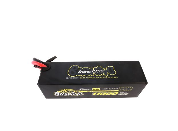 Gens ace 11000mAh 4S 100C 14.8V LiPo Batarya | Sert Kasalı | EC5 Konnektör | Bashing Pro