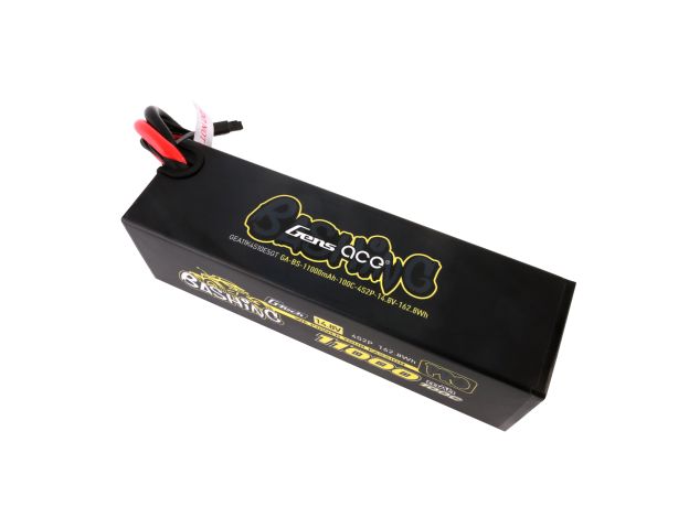 Gens ace 11000mAh 4S 100C 14.8V LiPo Batarya | Sert Kasalı | EC5 Konnektör | Bashing Pro