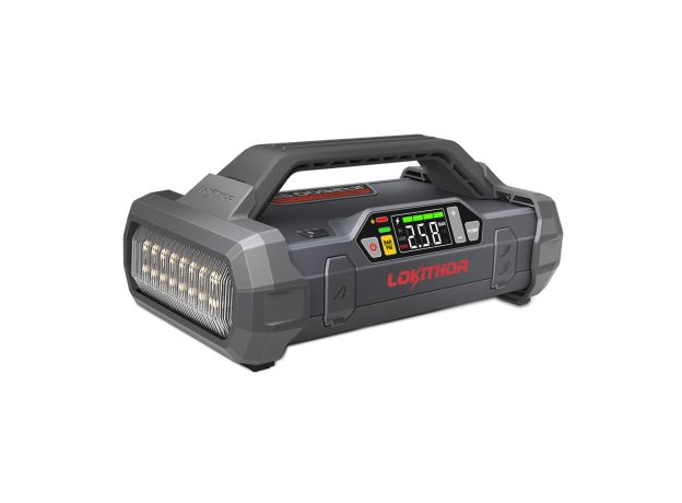 JA2500 Lokithor 12V 2500A LiFePO4 Takviye Cihazı ile 150PSI Hava Kompresörü