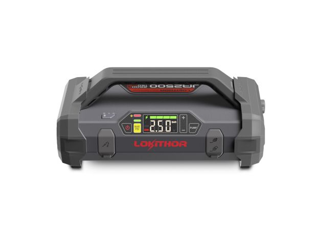 JA2500 Lokithor 12V 2500A LiFePO4 Takviye Cihazı ile 150PSI Hava Kompresörü